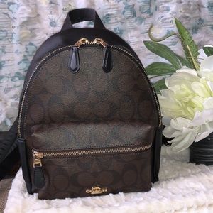 Beautiful mini coach backpack 😌